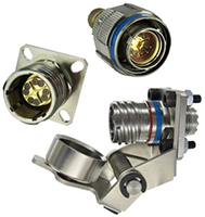 Разъемы µCom-10Gb + 38999 для телевизоров Amphenol PCD Изображение разъемов TV µCom-10Gb + 38999 от Amphenol PCD