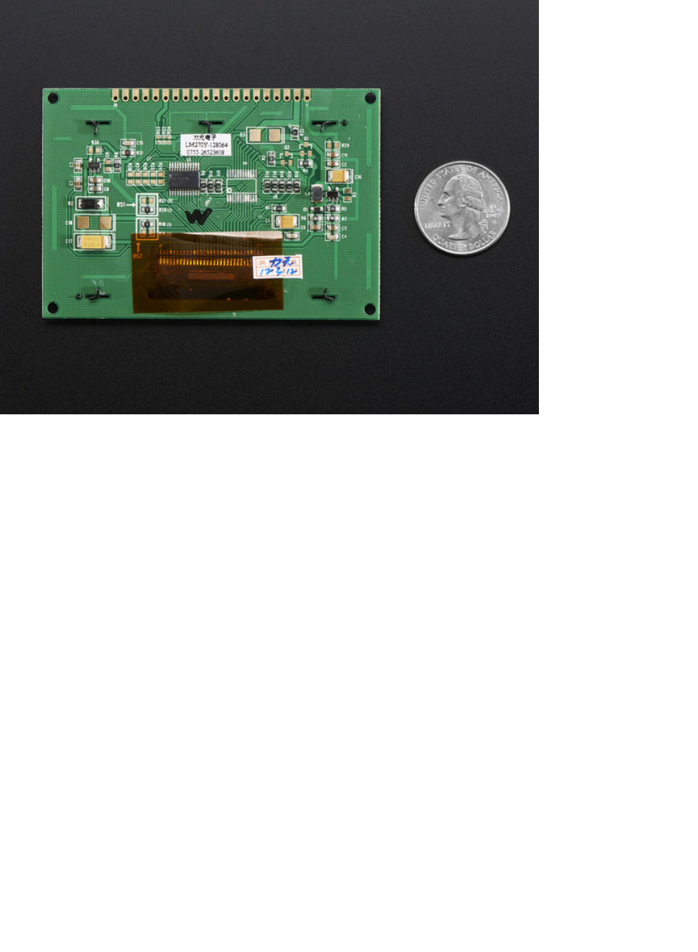 2.7" Monochrome 128x64 OLED Display Module Datasheet by Adafruit Industries LLC DigiKey