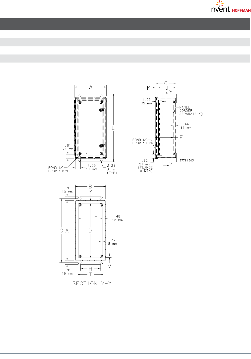 Type 4 Junction Boxes Datasheet by Hoffman Enclosures, Inc. DigiKey
